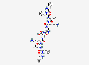 Two-dimensional chemical structure of Difelikefalin Dimer Impurity 2