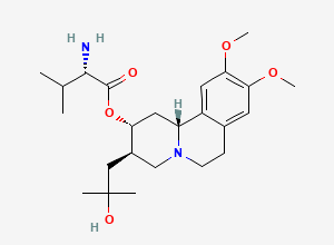 Two-dimensional chemical structure of Valbenazine Impurity 3