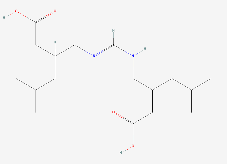 Two-dimensional chemical structure of Pregabalin Impurity 21