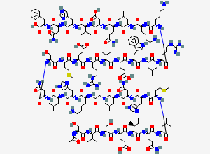Two-dimensional chemical structure of [N-Acetyl-Ser1]-Teriparatide