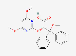 Two-dimensional chemical structure of Darusentan