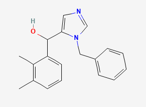 Two-dimensional chemical structure of Detomidine EP Impurity B, CAS 83902-12-9