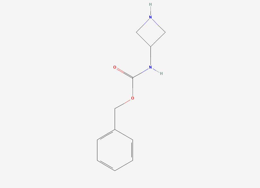 Two-dimensional chemical structure of 3-Aminoazetidine, 3-CBZ protected