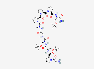 Two-dimensional chemical structure of Tirzepatide Impurity 4