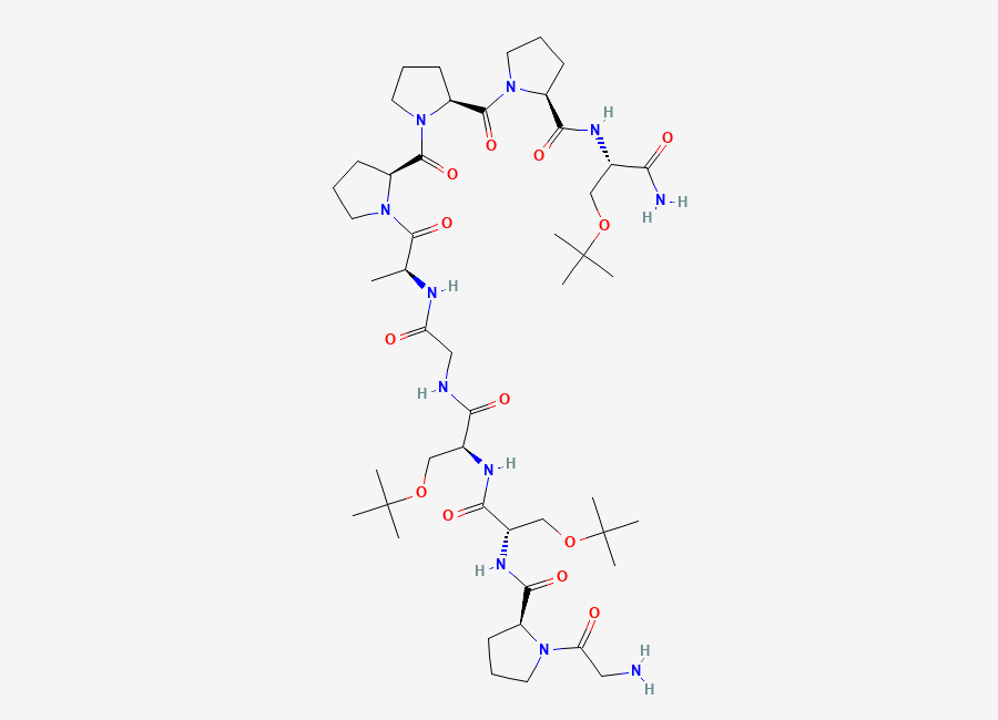Two-dimensional chemical structure of Tirzepatide Impurity 4