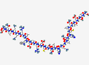 Two-dimensional chemical structure of Teriparatide Succinimide (30) Impurity