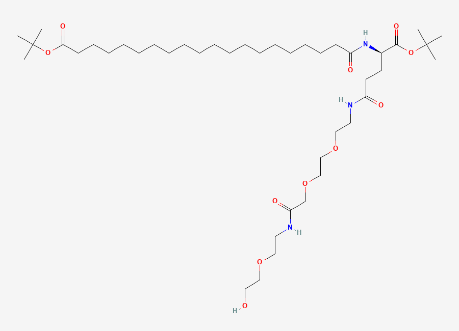 Two-dimensional chemical structure of Semaglutide Impurity 145