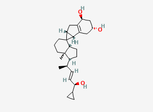 Two-dimensional chemical structure of Calcipotriol EP Impurity I (Free Base)
