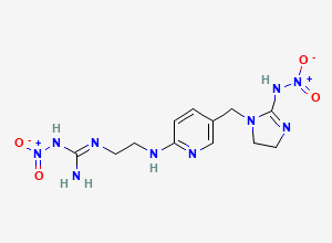 Two-dimensional chemical structure of Imidacloprid EP Impurity C