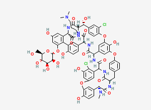 Two-dimensional chemical structure of Dalbavancin R1 Impurity