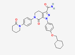 Two-dimensional chemical structure of Apixaban Impurity 53