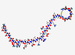 Two-dimensional chemical structure of [Glu]20-Calcitonin Salmon, CAS 187476-39-7