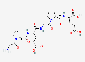 Two-dimensional chemical structure of Trofinetide Dimer I