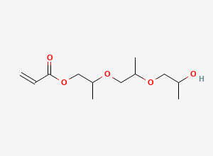 Two-dimensional chemical structure of Tripropylene Glycol Monoacrylate (Mixture of Diastereomers), CAS 709644-27-9