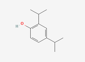Two-dimensional chemical structure of Propofol EP Impurity A, CAS 2934-05-6