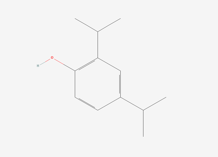 Two-dimensional chemical structure of Propofol EP Impurity A, CAS 2934-05-6