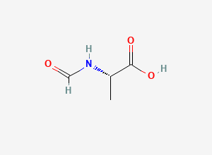 Two-dimensional chemical structure of N-Formyl-L-alanine