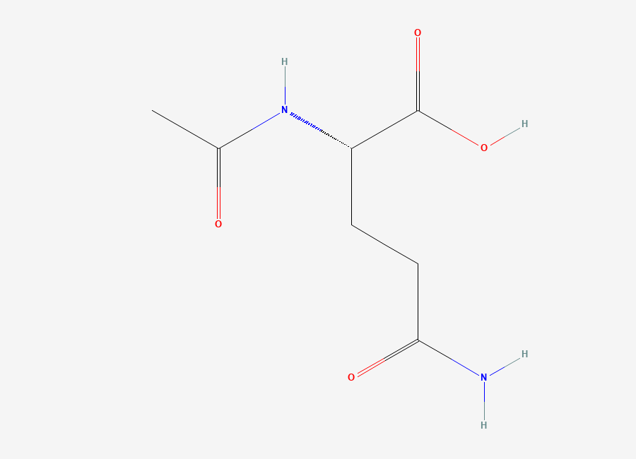 Two-dimensional chemical structure of Aceglutamide