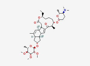 Two-dimensional chemical structure of Spinosyn D