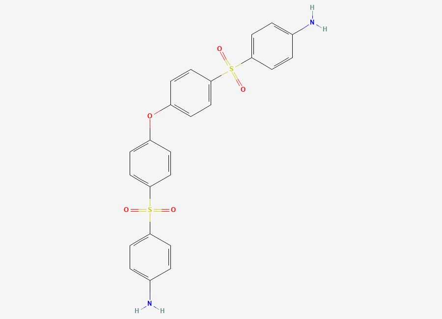 Two-dimensional chemical structure of Dapsone EP Impurity C/ Dapsone Ether Dimer Impurity, CAS 54616-64-7