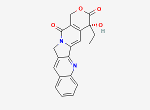 Two-dimensional chemical structure of Crlx101