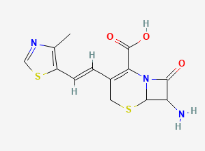 Two-dimensional chemical structure of Cefditoren Pivoxil Impurity 59