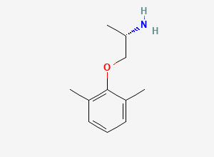 Two-dimensional chemical structure of (S)-Mexiletine