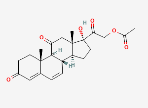 Two-dimensional chemical structure of Methylprednisolone Impurity 89