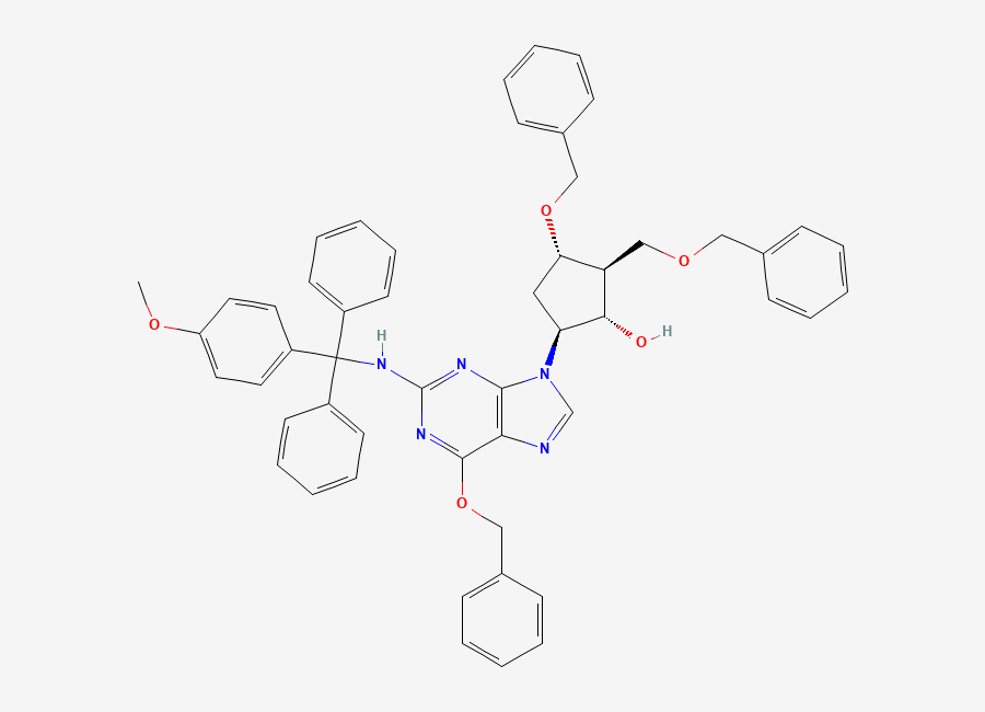 Two-dimensional chemical structure of C52H49N5O5, CAS 142217-78-5