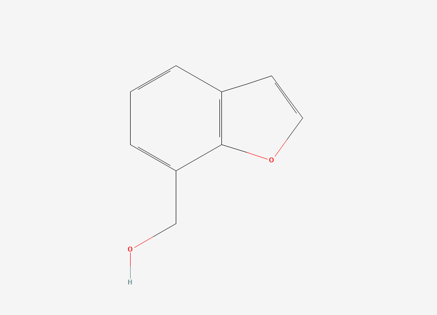 Two-dimensional chemical structure of Benzofuran-7-ylmethanol