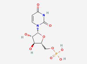Two-dimensional chemical structure of Uracil arabinotide