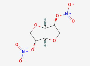 Two-dimensional chemical structure of Isomannide dinitrate