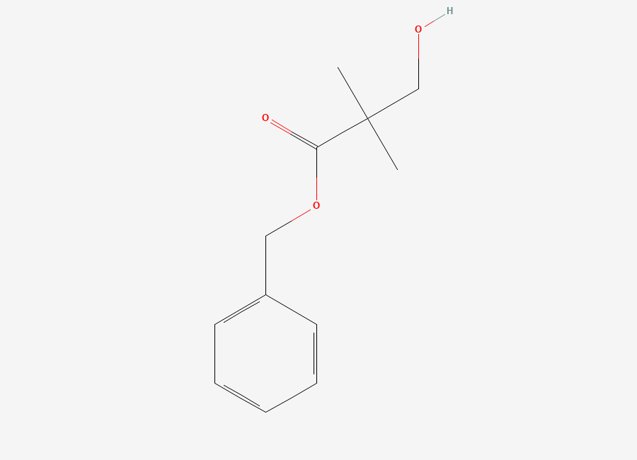 Two-dimensional chemical structure of Benzyl 3-hydroxy-2,2-dimethylpropanoate