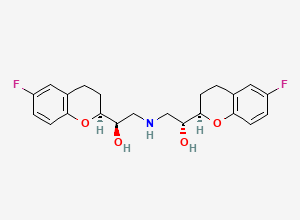 Two-dimensional chemical structure of Dexnebivolol