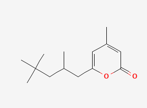 Two-dimensional chemical structure of Piroctone Related Compound B, CAS 50650-75-4