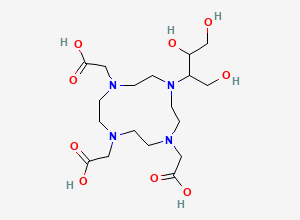 Two-dimensional chemical structure of Gadobutrol EP Impurity B / Butrol, CAS 138168-36-2