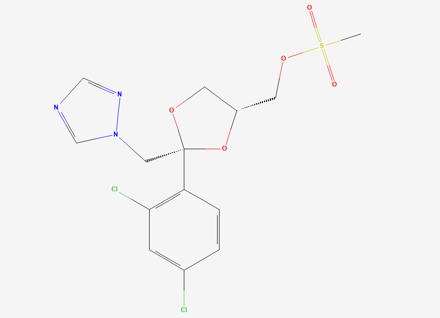 Two-dimensional chemical structure of T-1333 free base, CAS 67914-86-7