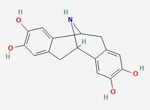 Two-dimensional chemical structure of Droxidopa Impurity M, CAS 90044-46-5