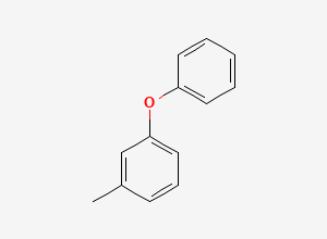 Two-dimensional chemical structure of Permethrin EP Impurity A, CAS 3586-14-9