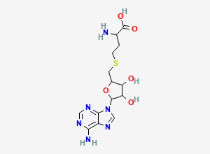 Two-dimensional chemical structure of S-Adenosyl-L-Homocysteine Impurity, CAS 979-92-0