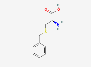 Two-dimensional chemical structure of S-benzyl-L-cysteine