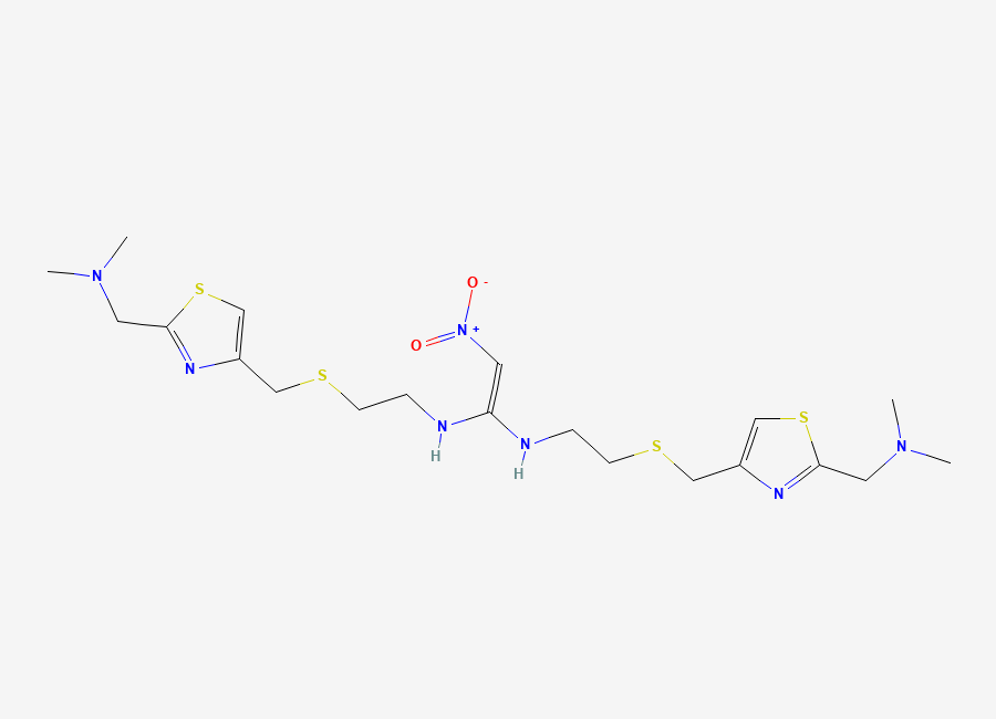 Two-dimensional chemical structure of Nizatidine EP Impurity G, CAS 1193434-63-7
