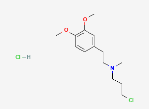 Two-dimensional chemical structure of Verapamil EP Impurity D (HCl salt), CAS 36770-75-9