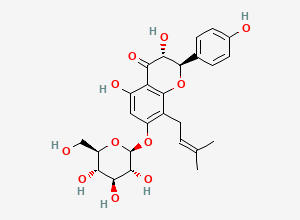 Two-dimensional chemical structure of Phellamurin