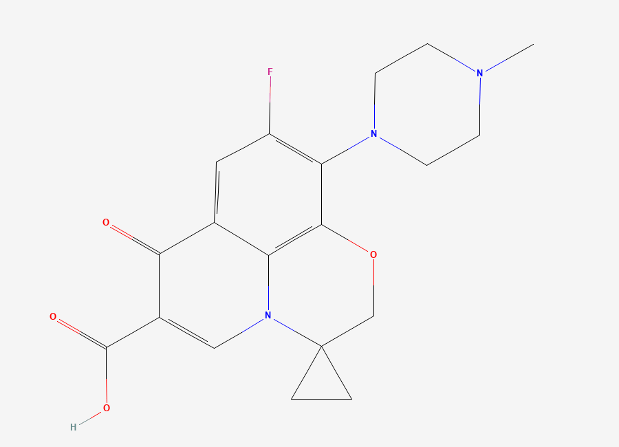 Two-dimensional chemical structure of 9-Fpobc, CAS 113211-53-3