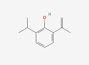 Two-dimensional chemical structure of Propofol EP Impurity B/ Propofol BP Impurity B, CAS 74926-89-9
