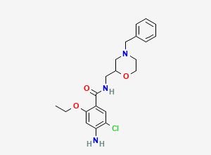 Two-dimensional chemical structure of Cisapride Related Compound 1, CAS 112885-33-3