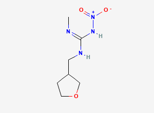 Two-dimensional chemical structure of Dinotefuran