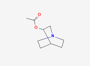 Two-dimensional chemical structure of Aceclidine
