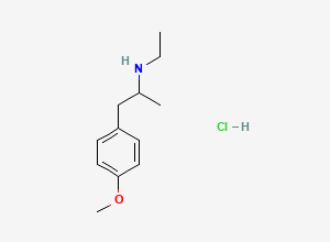 Two-dimensional chemical structure of MEBEVERINE HYDROCHLORIDE EP IMPURITY-B, CAS 93963-24-7